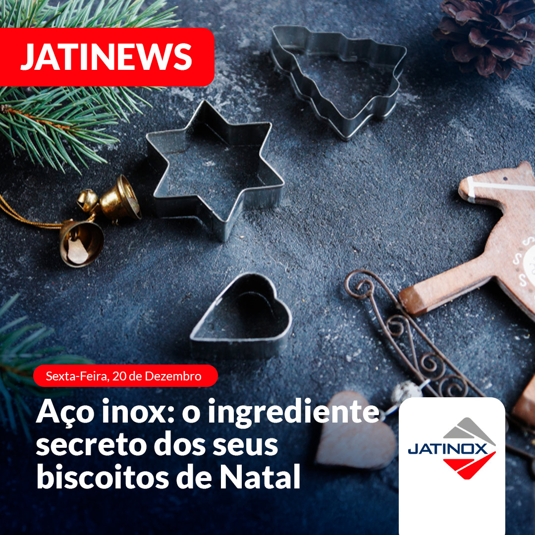  Aço inox: o ingrediente secreto dos seus biscoitos de Natal