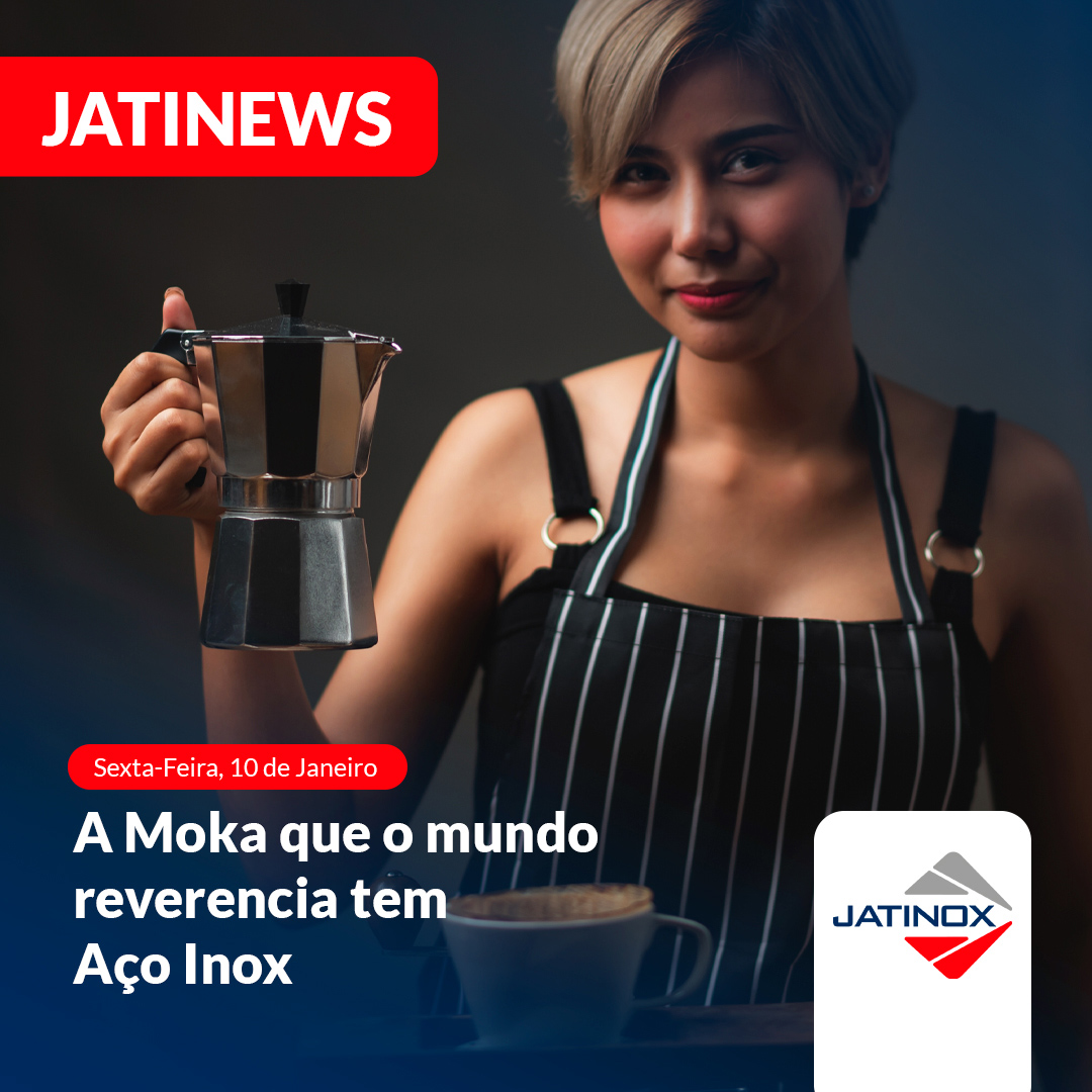 A Moka que o mundo reverencia tem inox