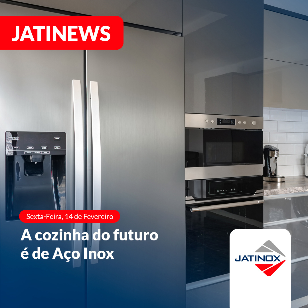 A cozinha do futuro é de aço inox 