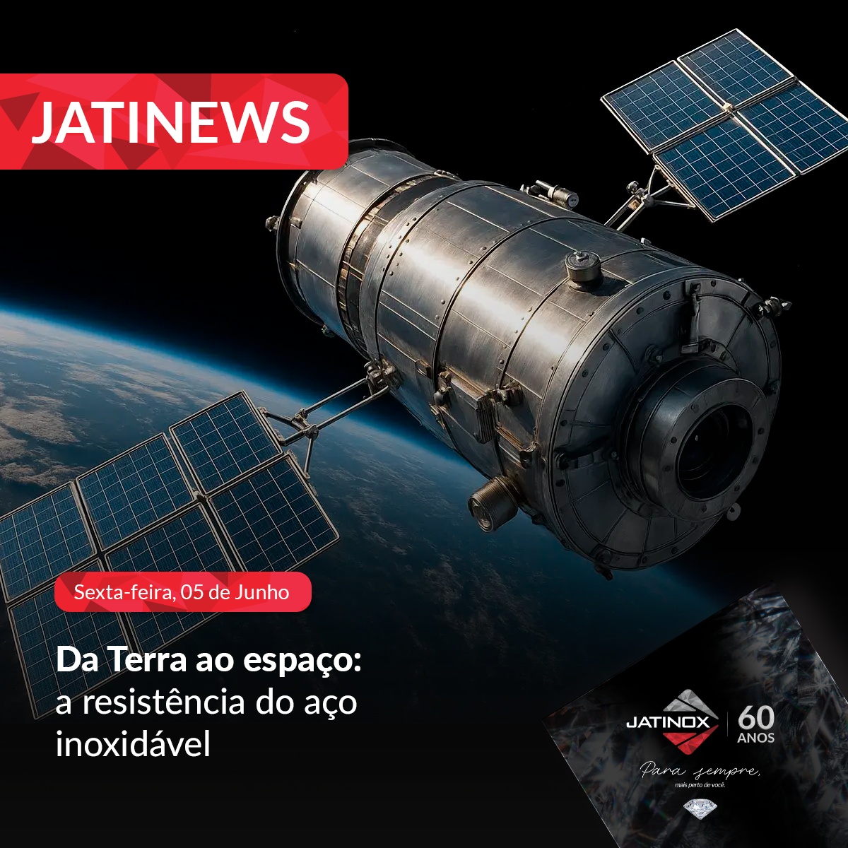 Da Terra ao espaço: a resistência do aço inoxidável