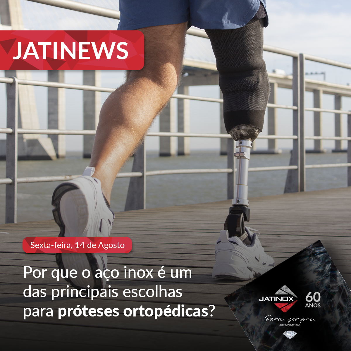 Por que o aço inox é uma das principais escolhas para próteses ortopédicas?