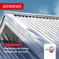 Arquitetura do futuro: Telhados de aço inox.