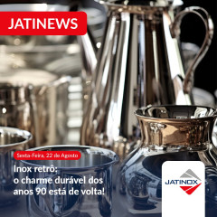 Inox retrô: o charme durável dos anos 90 está de volta!